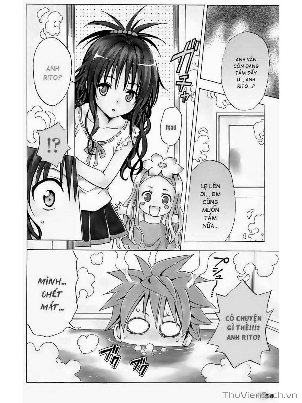 Truyện Tranh Bóng Tối Hoàng Kim - To Love Ru Darkness trang 8