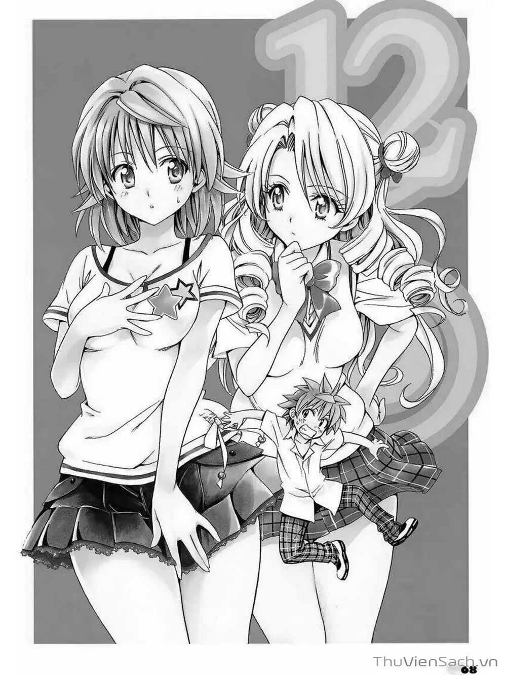 Truyện Tranh Bóng Tối Hoàng Kim - To Love Ru Darkness trang 8