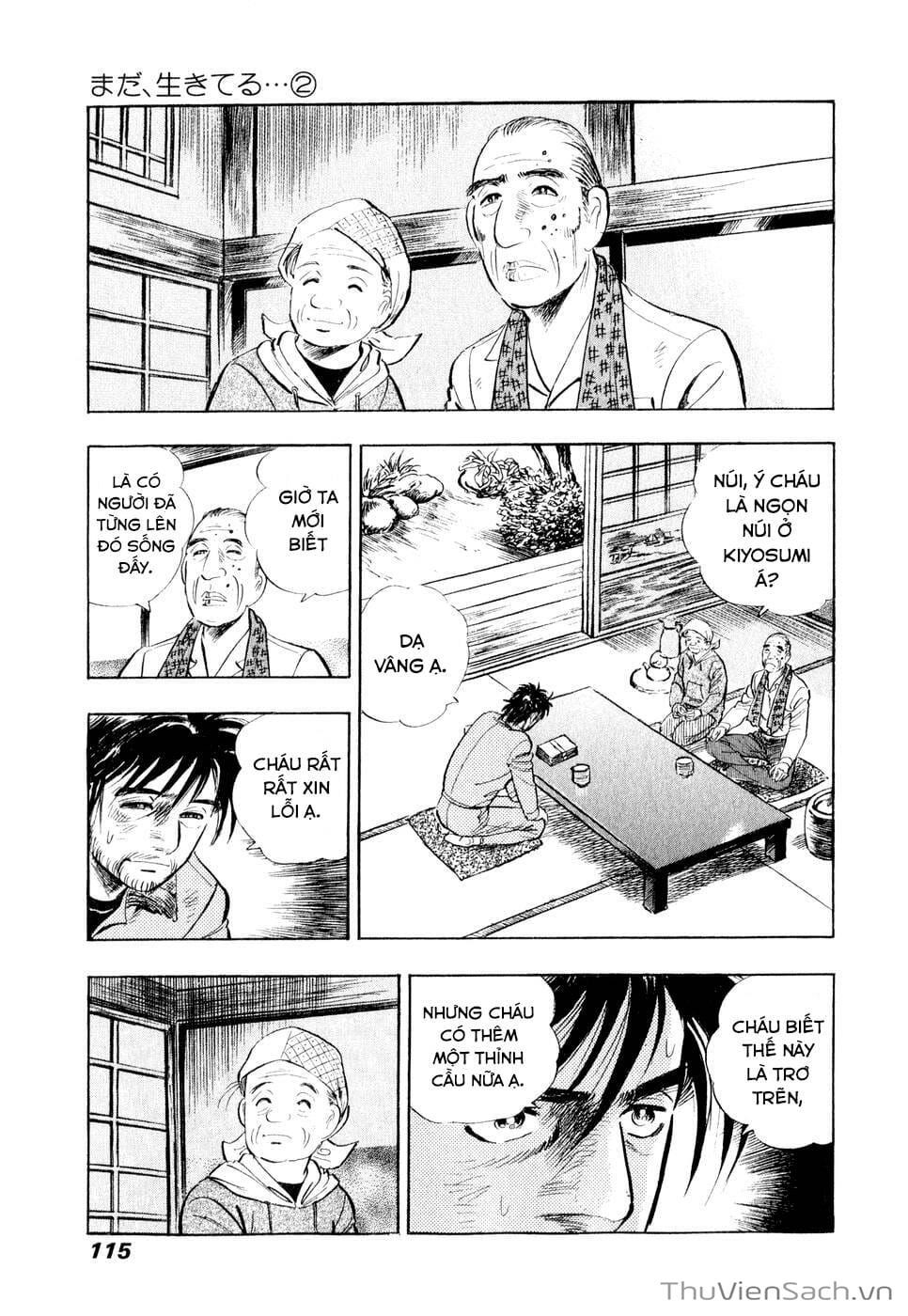 Truyện Tranh Tôi Vẫn Còn Sống trang 3