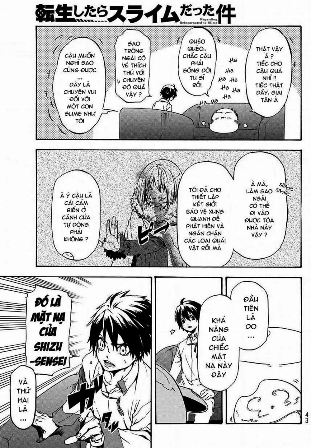 Truyện Tranh Tôi Đã Chuyển Sinh Thành Slime - Tensei Shitara Slime Datta Ken trang 6