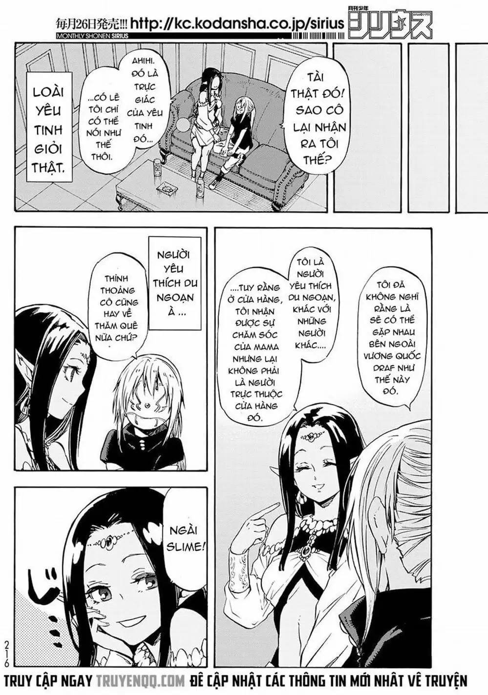 Truyện Tranh Tôi Đã Chuyển Sinh Thành Slime - Tensei Shitara Slime Datta Ken trang 6