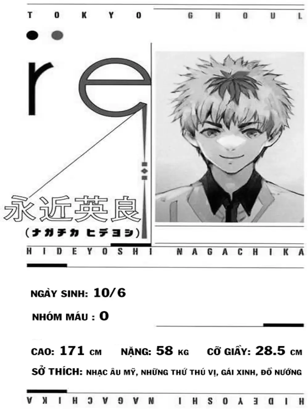 Truyện Tranh Ngạ Quỷ Tokyo - Tokyo Ghoul: Re trang 2