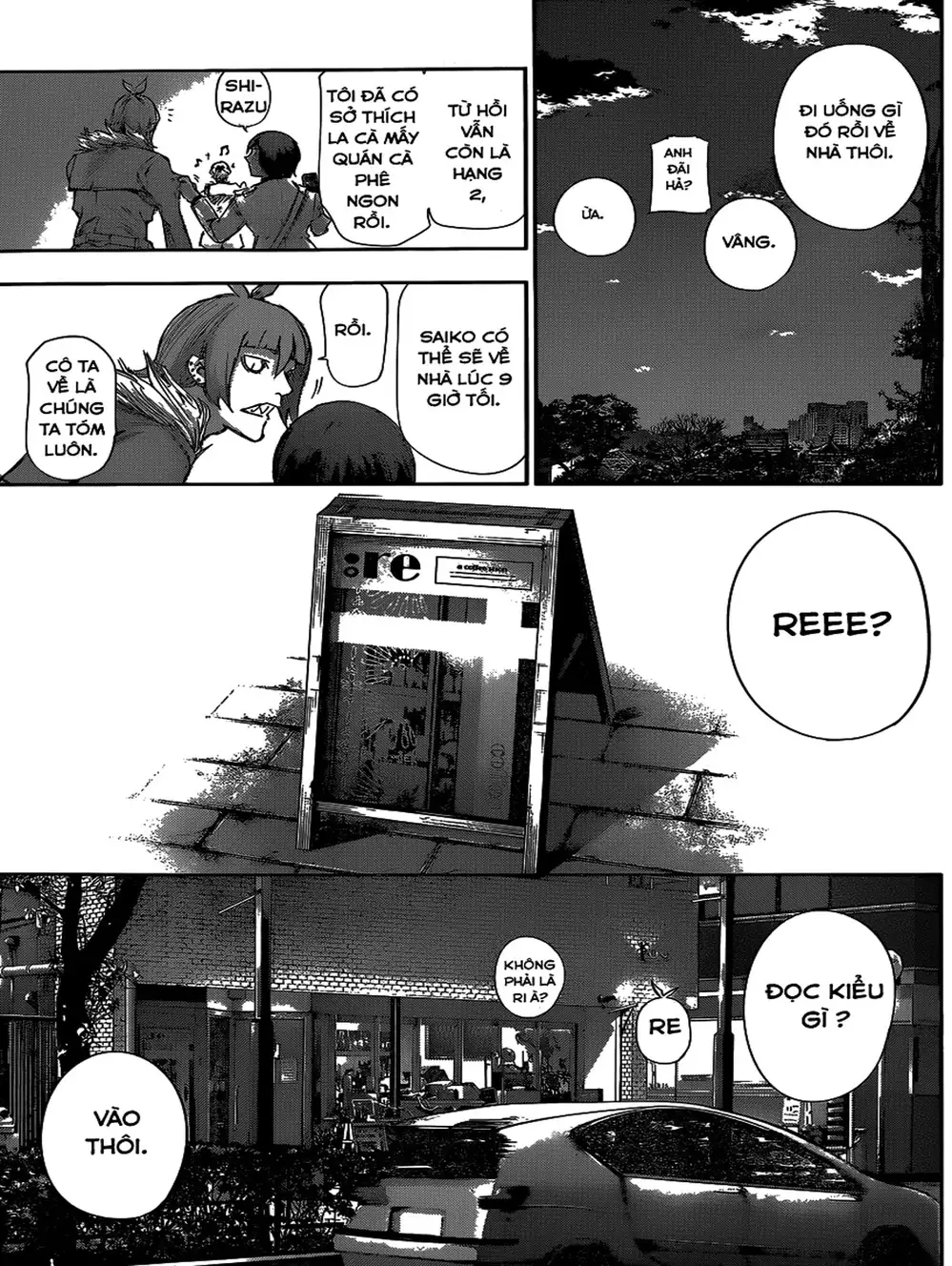 Truyện Tranh Ngạ Quỷ Tokyo - Tokyo Ghoul: Re trang 2