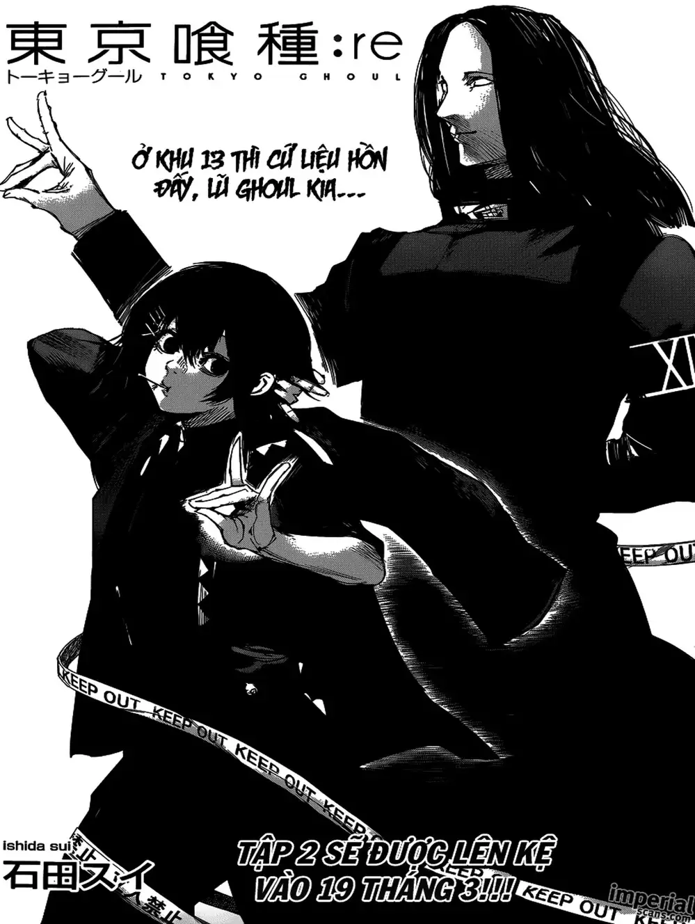 Truyện Tranh Ngạ Quỷ Tokyo - Tokyo Ghoul: Re trang 2