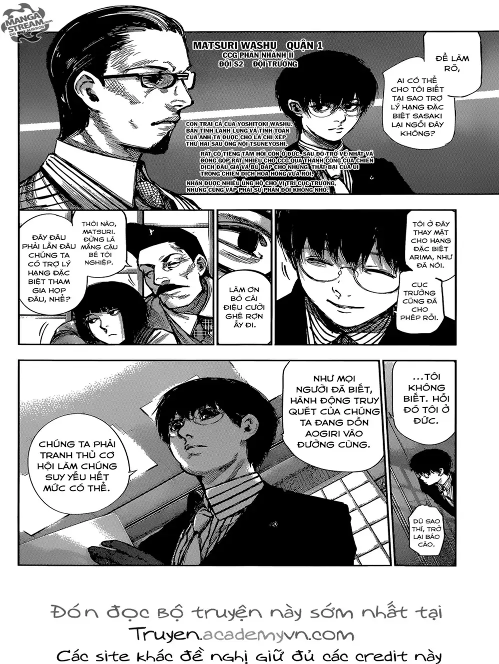 Truyện Tranh Ngạ Quỷ Tokyo - Tokyo Ghoul: Re trang 2