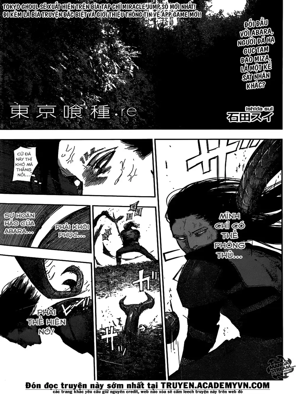 Truyện Tranh Ngạ Quỷ Tokyo - Tokyo Ghoul: Re trang 2