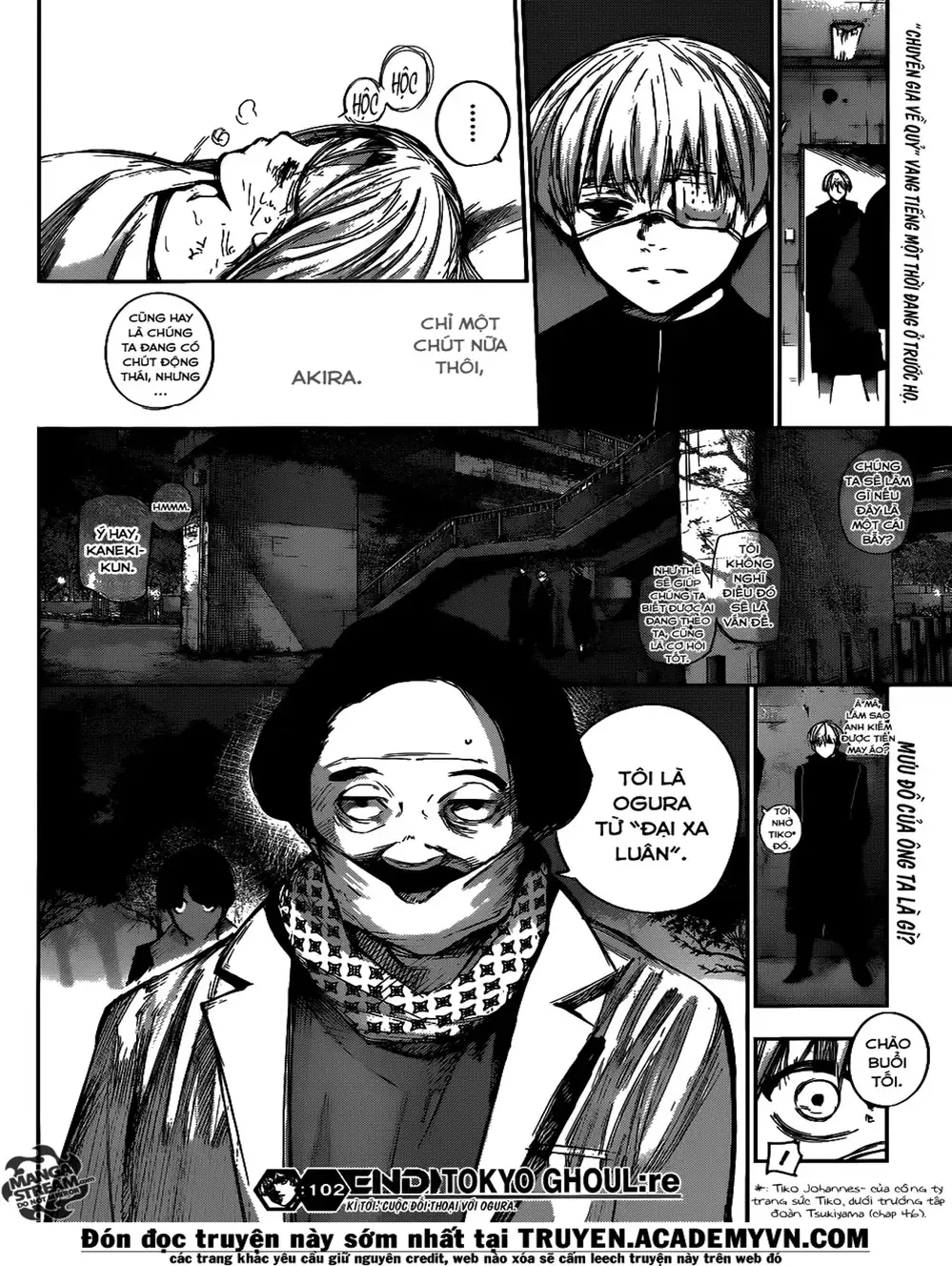 Truyện Tranh Ngạ Quỷ Tokyo - Tokyo Ghoul: Re trang 2