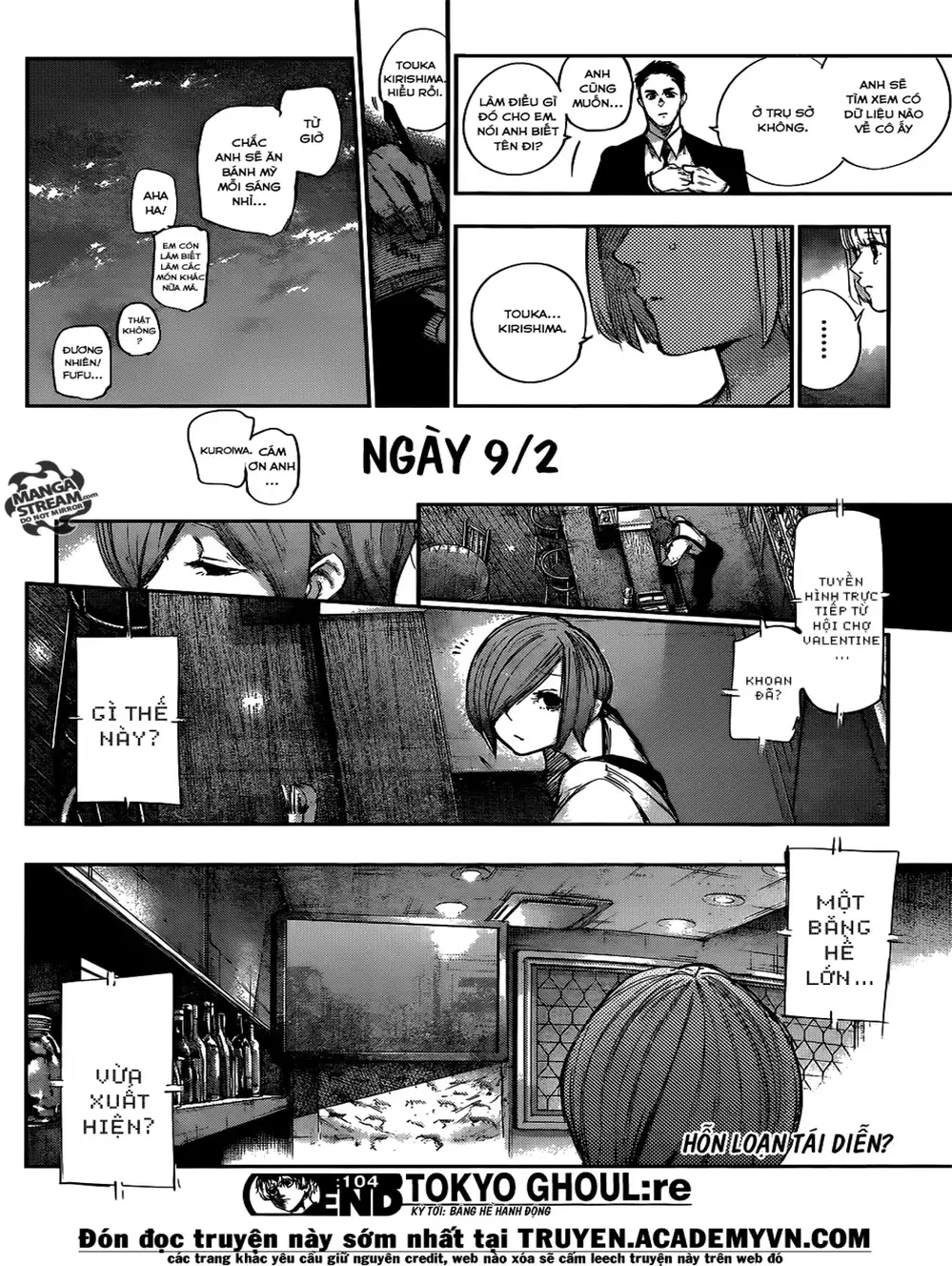 Truyện Tranh Ngạ Quỷ Tokyo - Tokyo Ghoul: Re trang 2