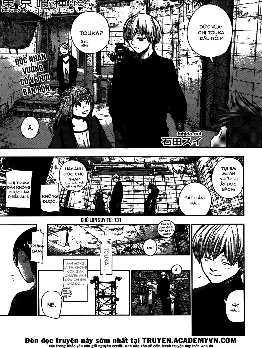 Truyện Tranh Ngạ Quỷ Tokyo - Tokyo Ghoul: Re trang 2