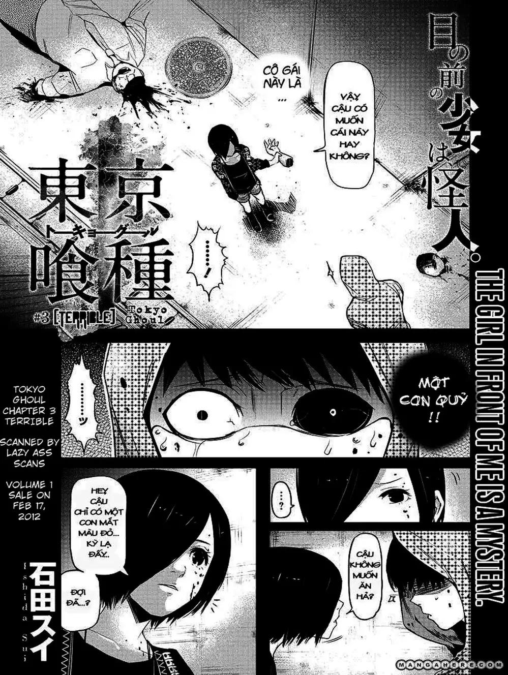 Truyện Tranh Ngạ Quỷ Tokyo - Tokyo Ghoul trang 2