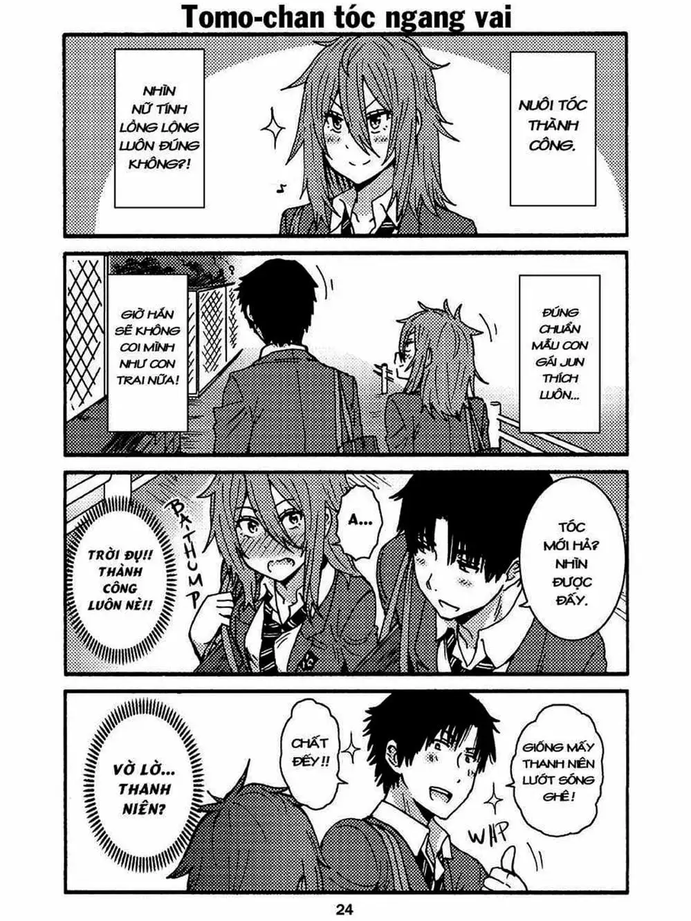 Truyện Tranh Tomo-Chan Là Một Cô Gái! trang 3