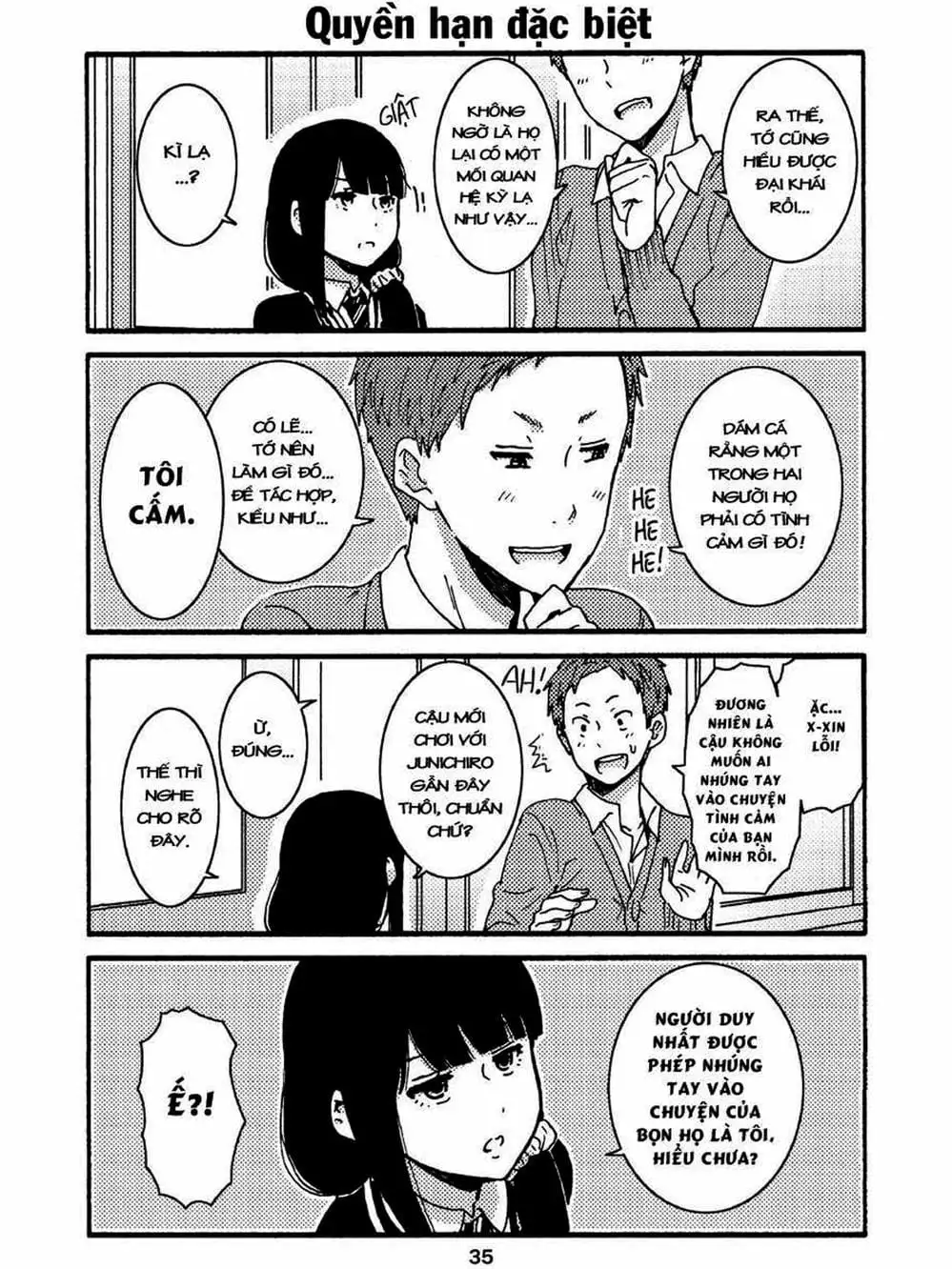 Truyện Tranh Tomo-Chan Là Một Cô Gái! trang 3