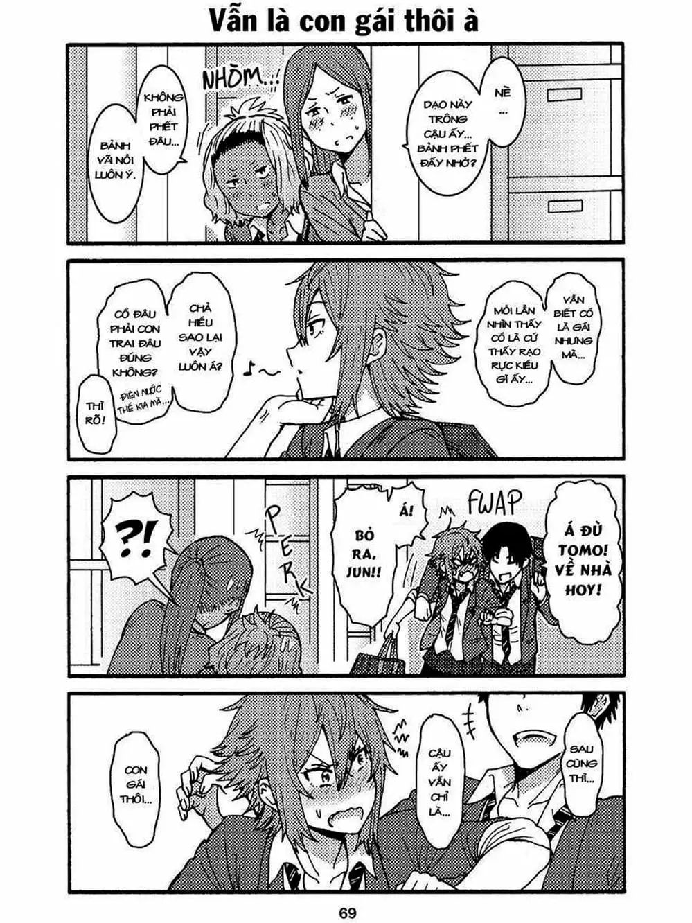 Truyện Tranh Tomo-Chan Là Một Cô Gái! trang 3