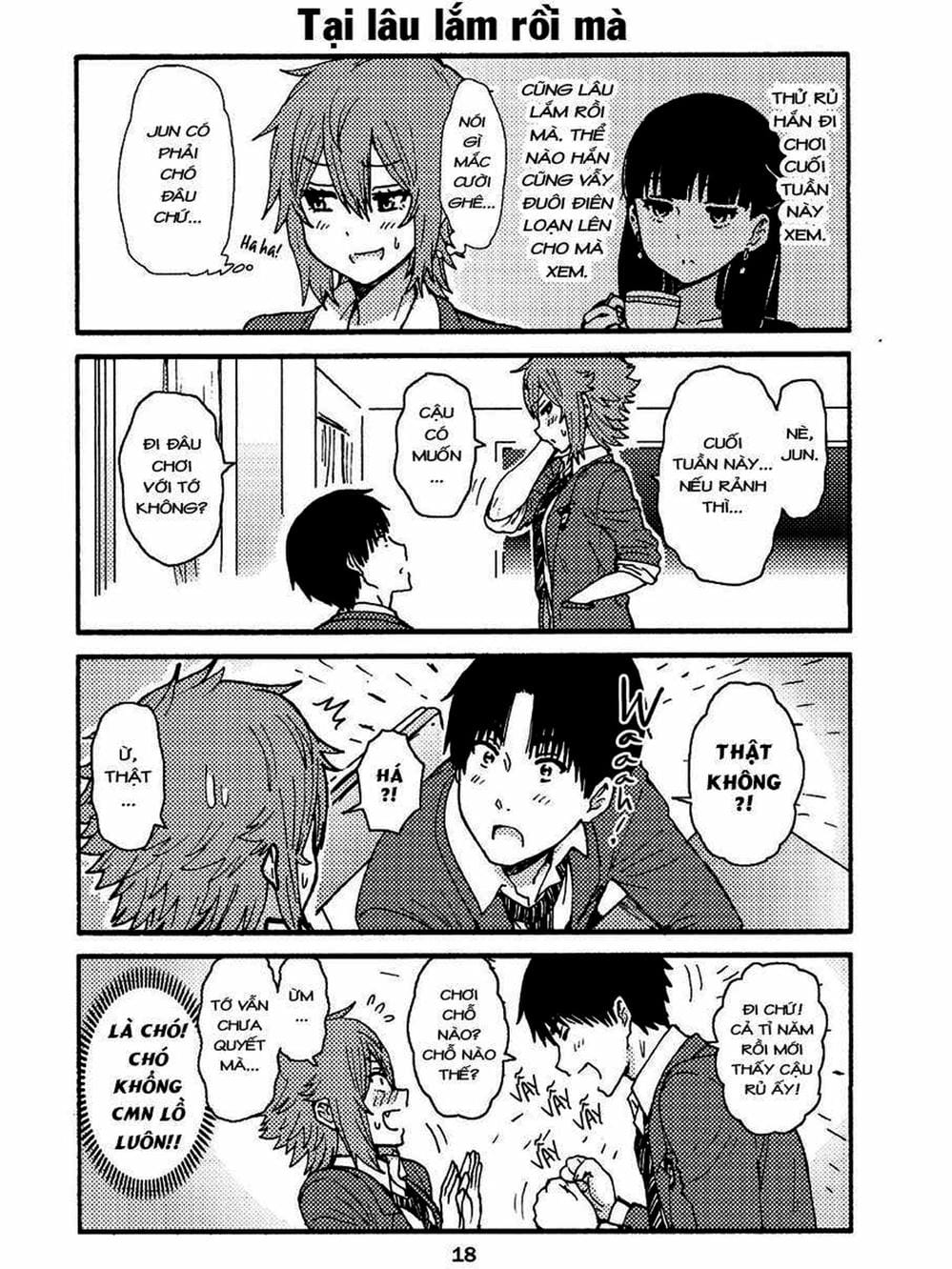 Truyện Tranh Tomo-Chan Là Một Cô Gái! trang 3