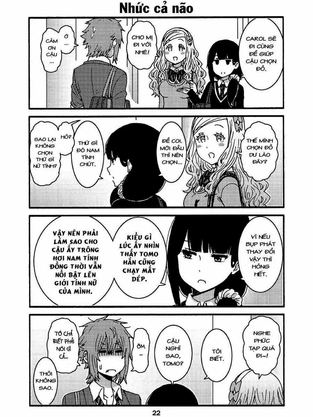 Truyện Tranh Tomo-Chan Là Một Cô Gái! trang 3