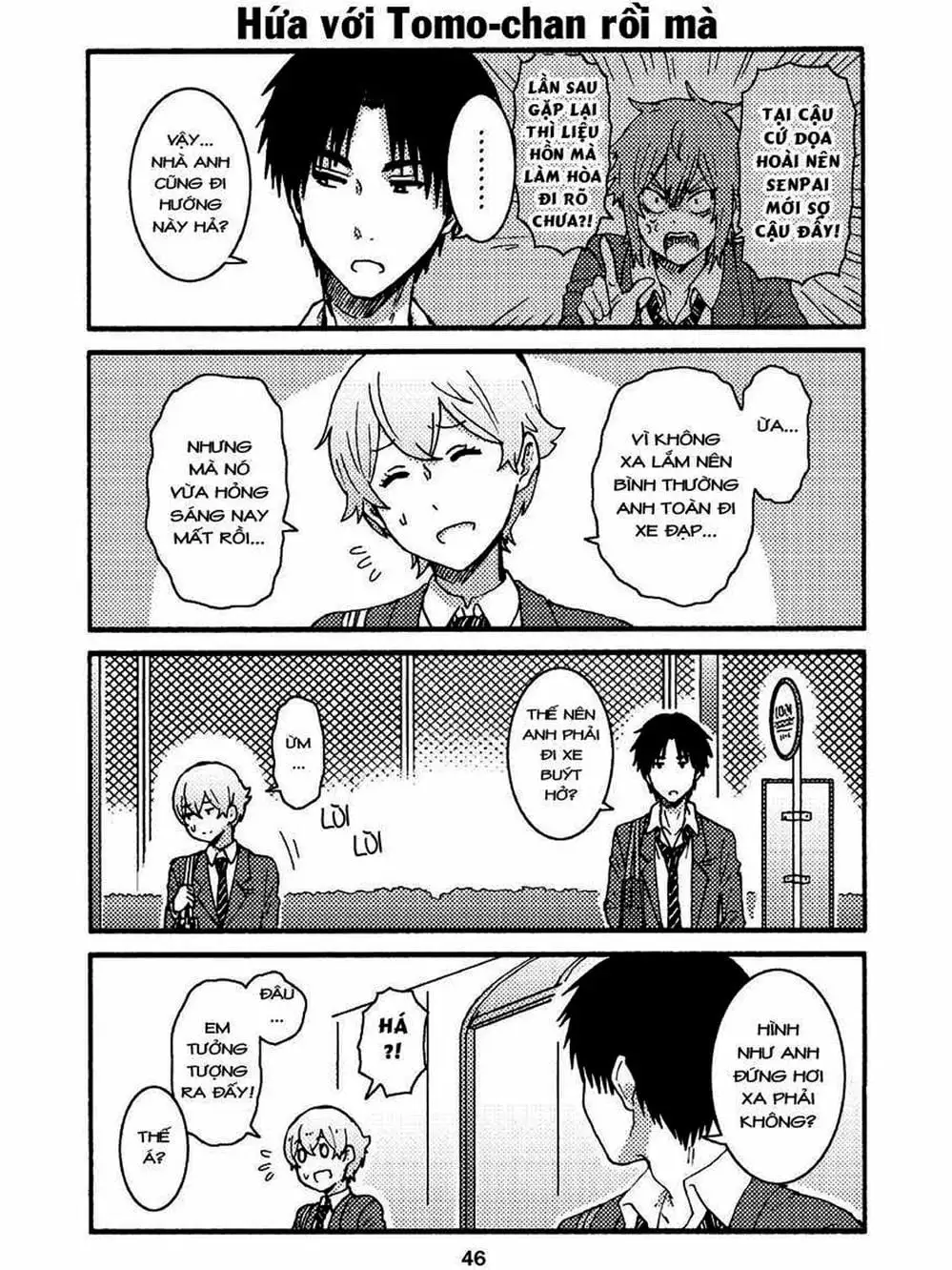 Truyện Tranh Tomo-Chan Là Một Cô Gái! trang 3
