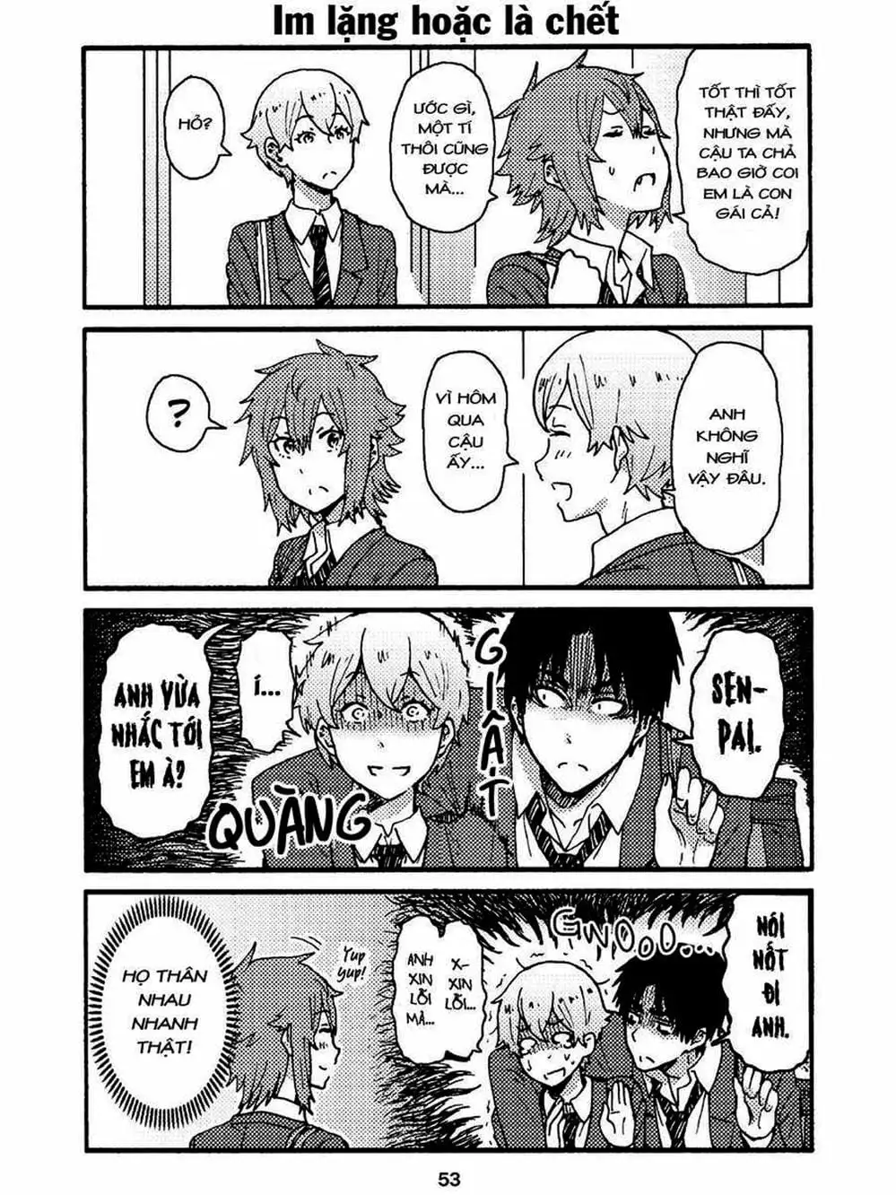 Truyện Tranh Tomo-Chan Là Một Cô Gái! trang 3