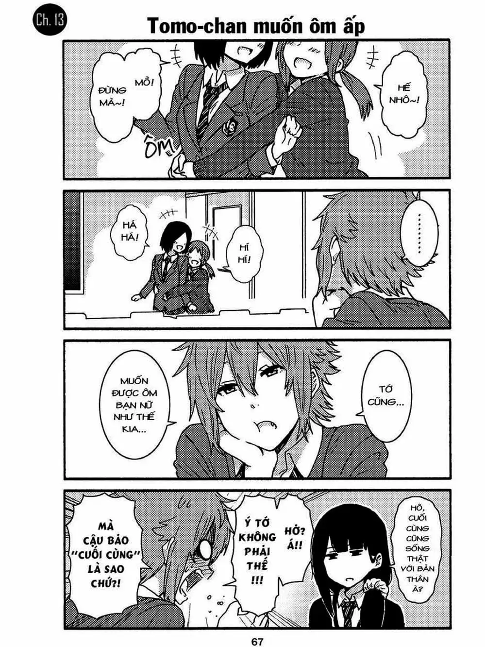 Truyện Tranh Tomo-Chan Là Một Cô Gái! trang 3