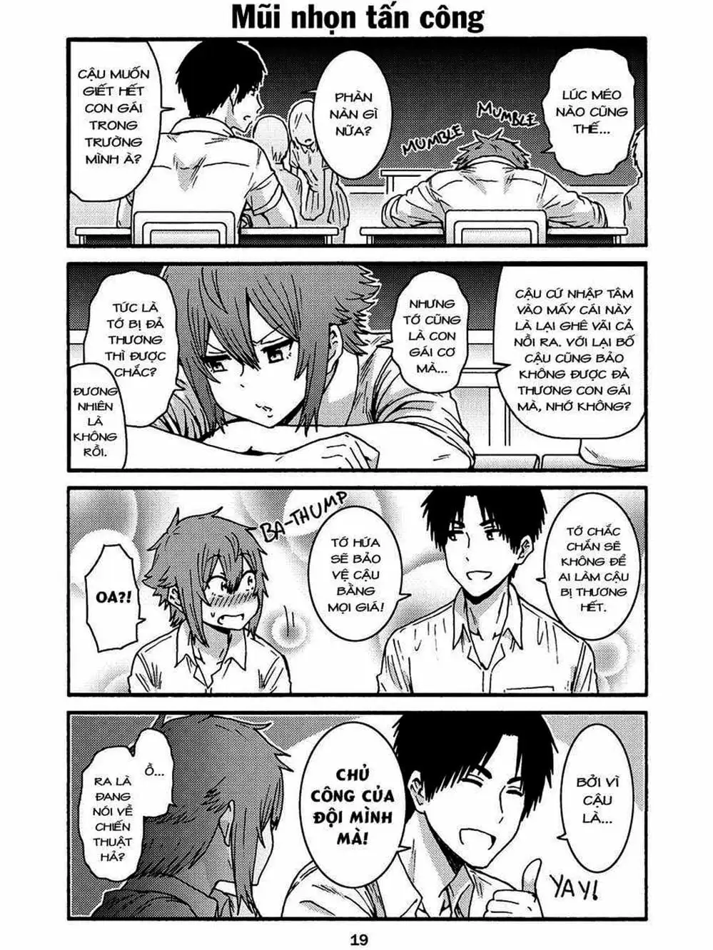 Truyện Tranh Tomo-Chan Là Một Cô Gái! trang 3