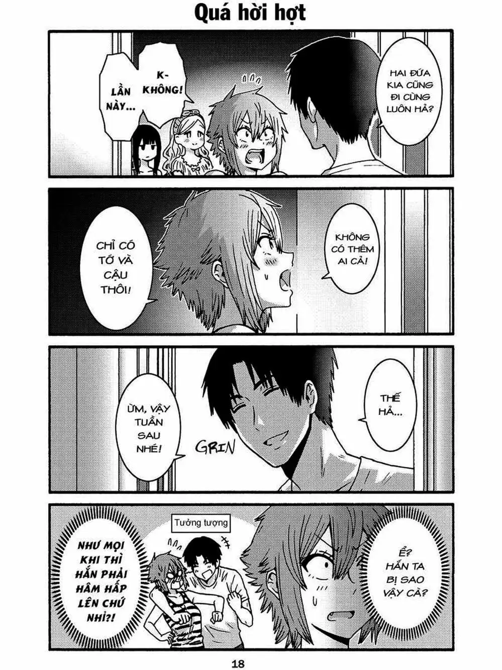 Truyện Tranh Tomo-Chan Là Một Cô Gái! trang 3