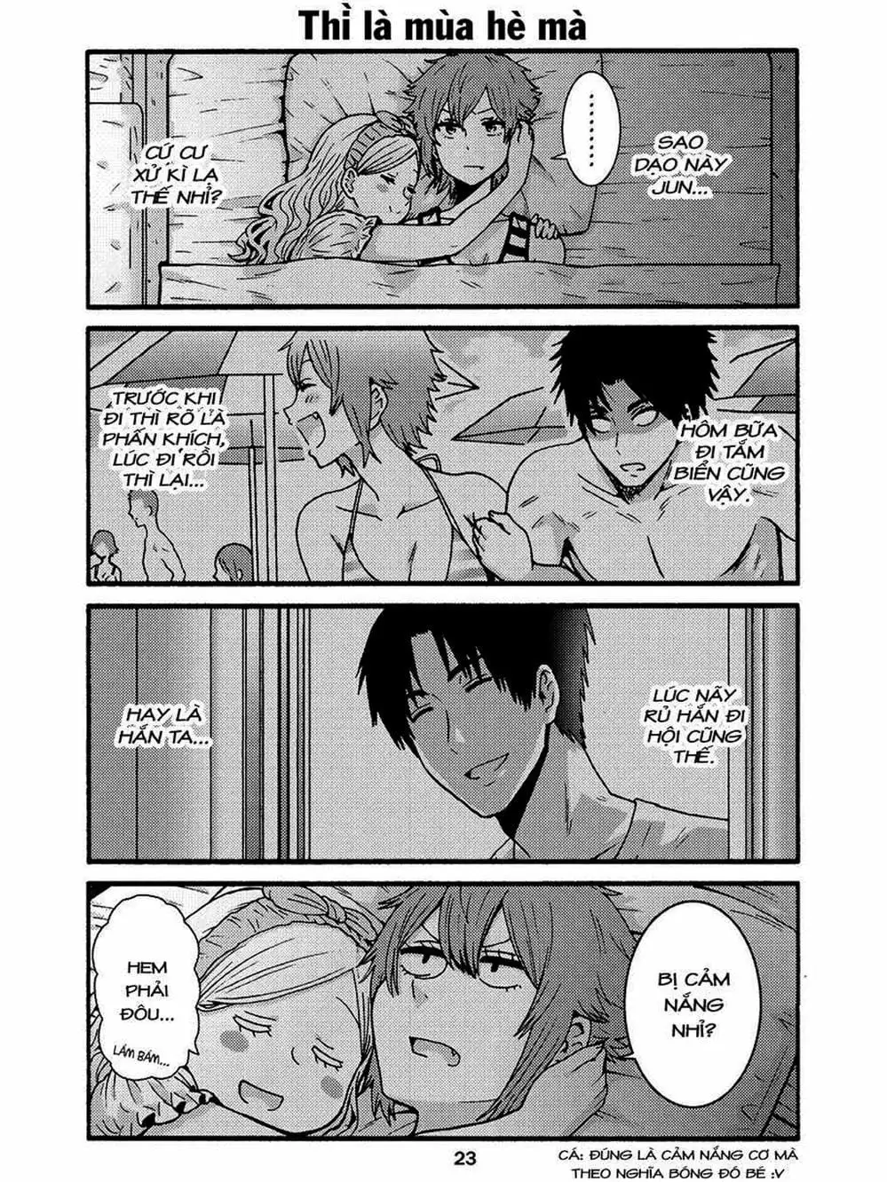 Truyện Tranh Tomo-Chan Là Một Cô Gái! trang 3