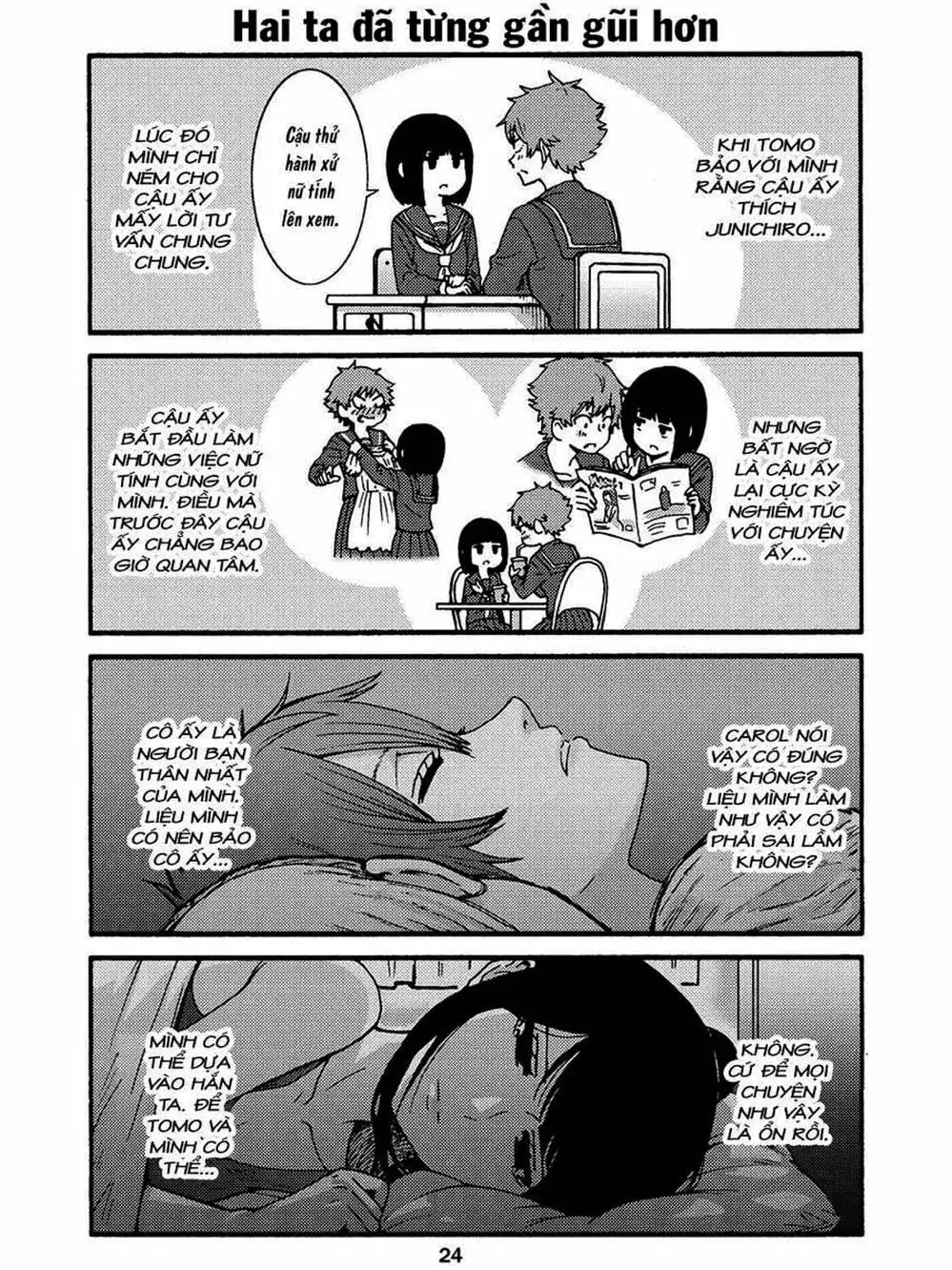 Truyện Tranh Tomo-Chan Là Một Cô Gái! trang 3