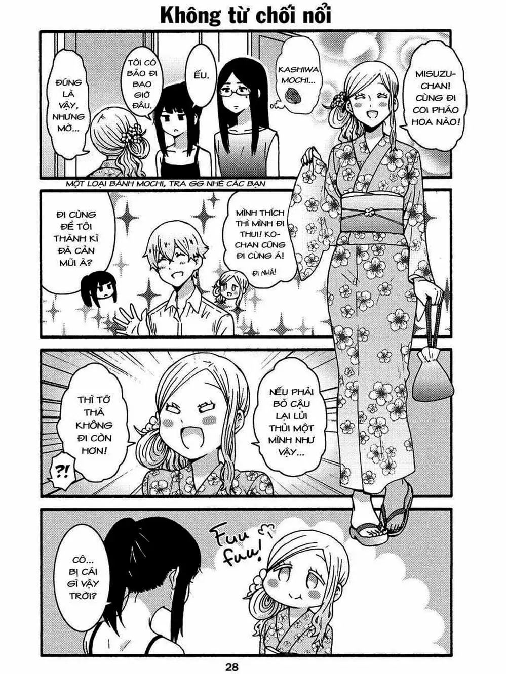 Truyện Tranh Tomo-Chan Là Một Cô Gái! trang 3