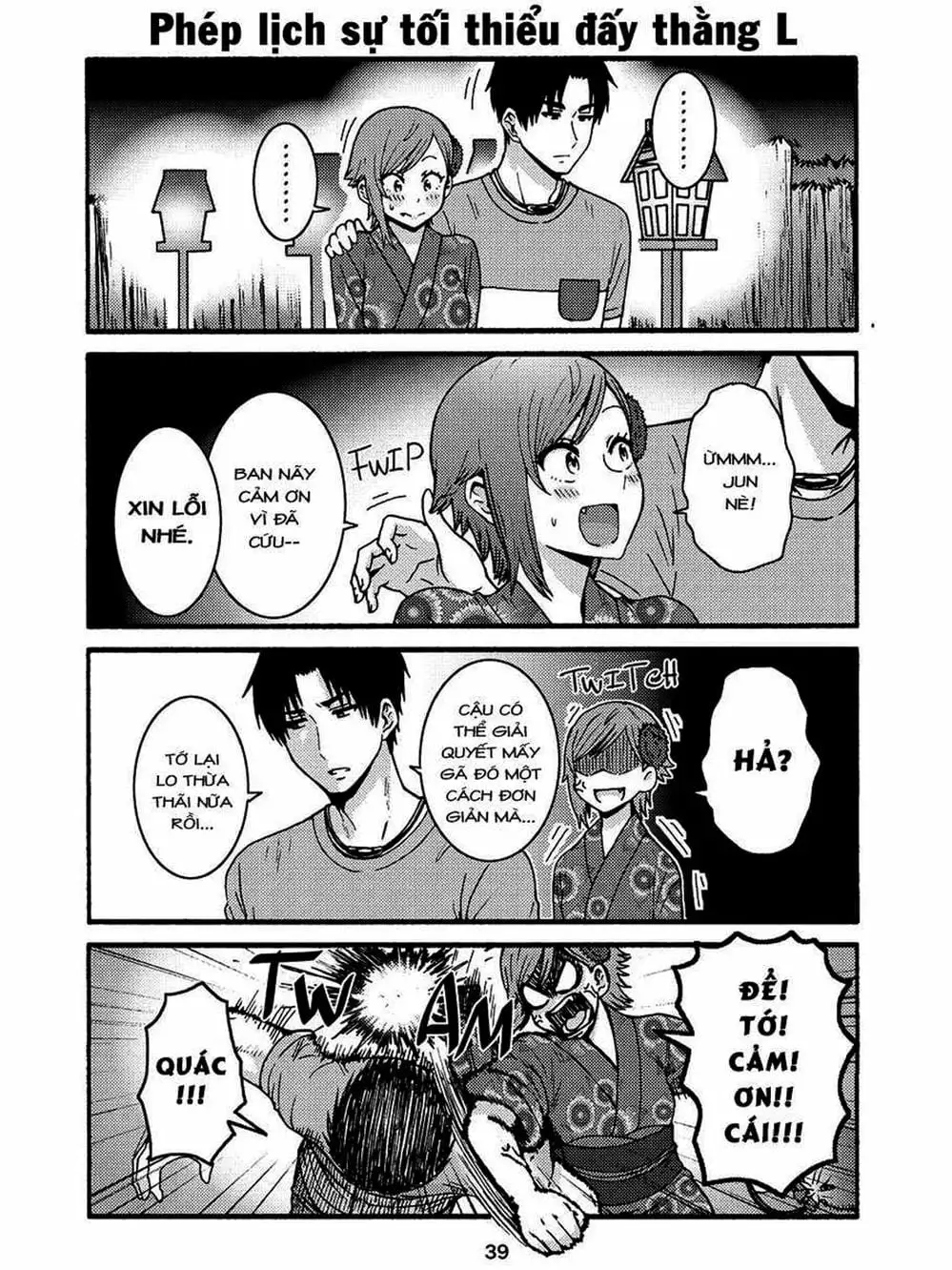 Truyện Tranh Tomo-Chan Là Một Cô Gái! trang 3