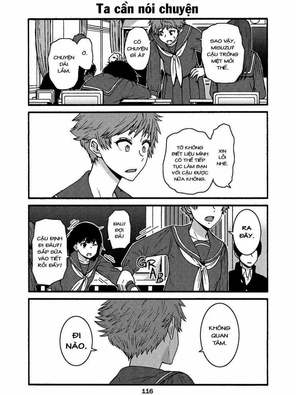 Truyện Tranh Tomo-Chan Là Một Cô Gái! trang 3