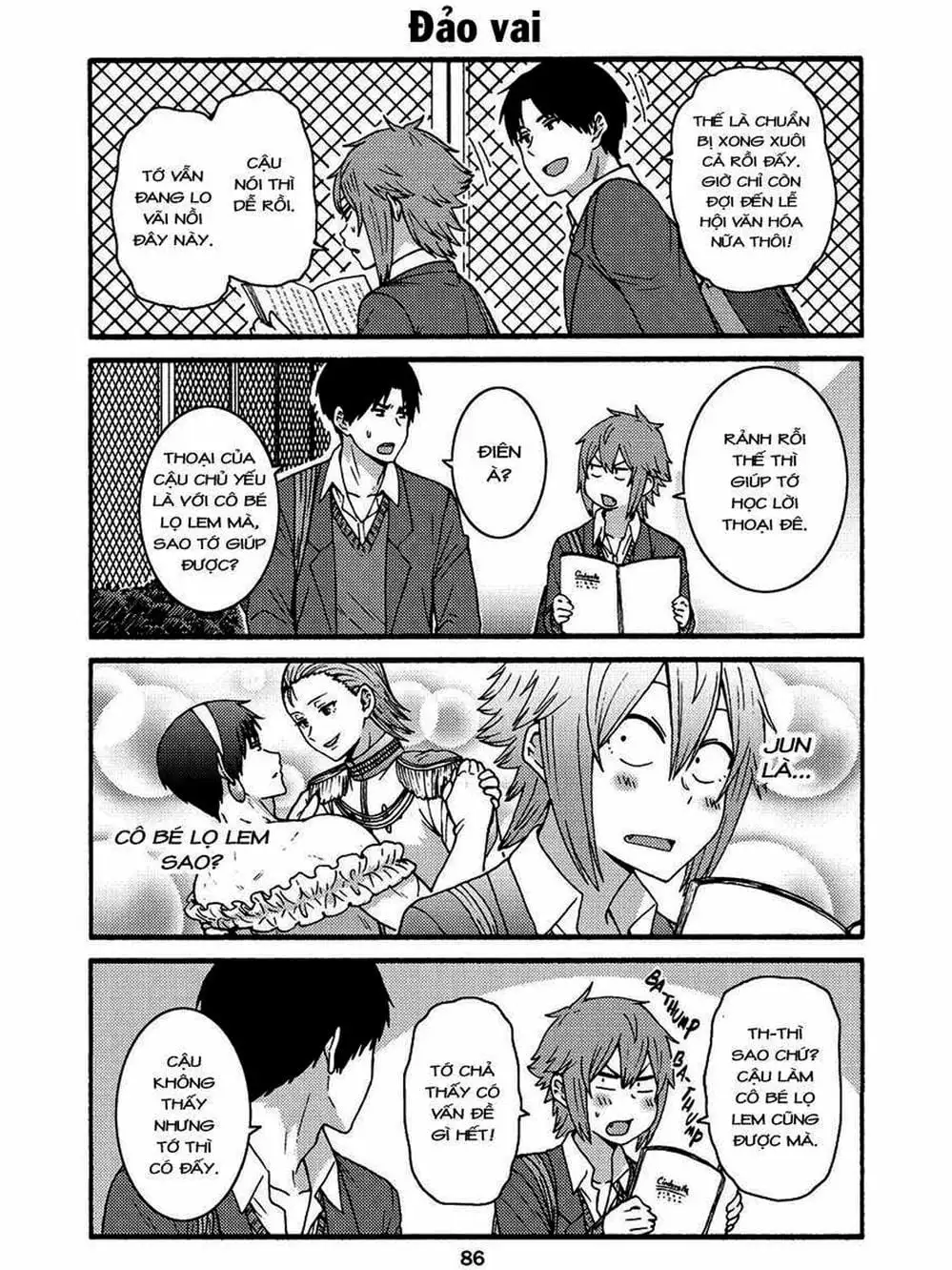 Truyện Tranh Tomo-Chan Là Một Cô Gái! trang 3