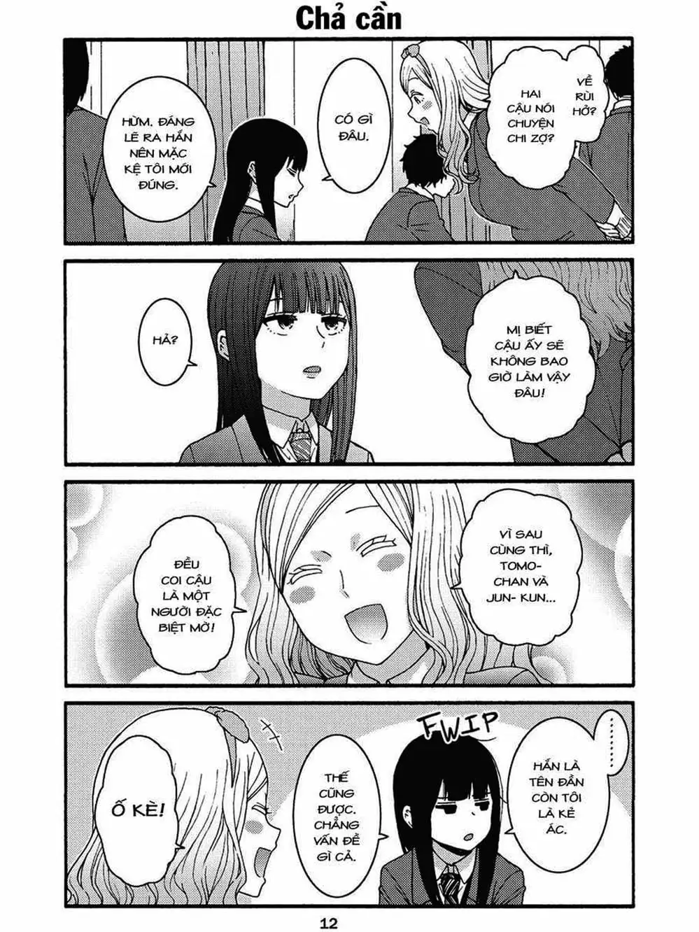 Truyện Tranh Tomo-Chan Là Một Cô Gái! trang 3