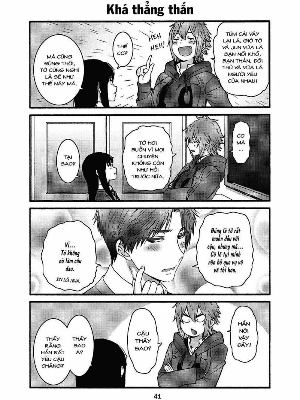 Truyện Tranh Tomo-Chan Là Một Cô Gái! trang 3