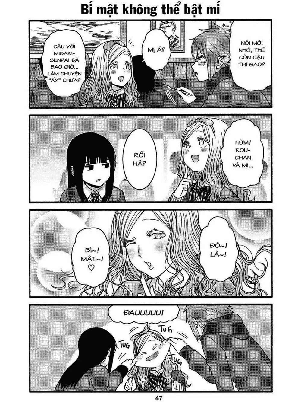 Truyện Tranh Tomo-Chan Là Một Cô Gái! trang 3