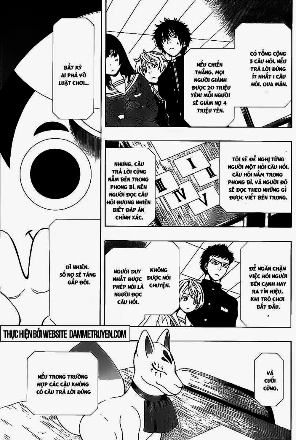 Truyện Tranh Trò Chơi Tình Bạn - Tomodachi Game trang 2