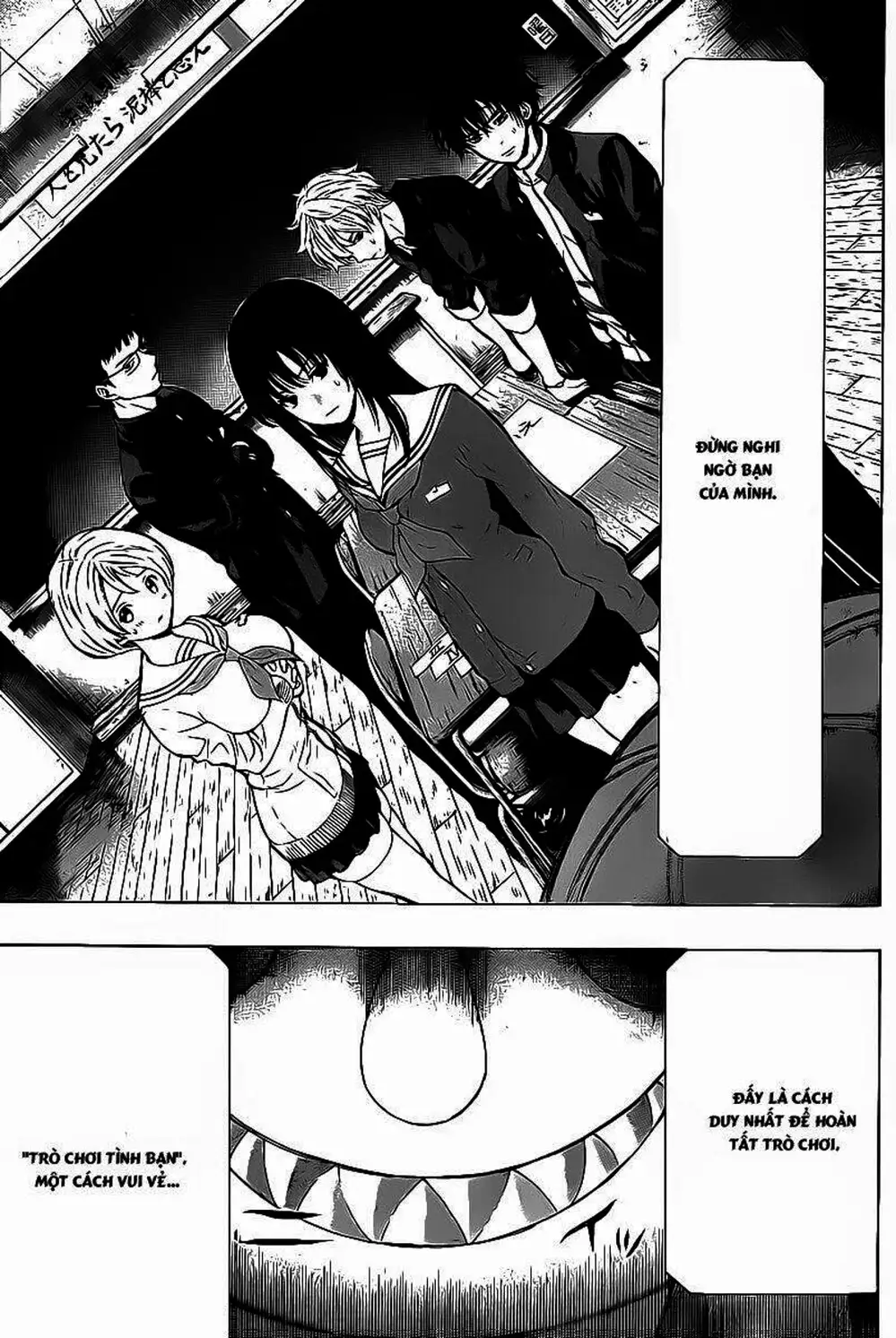 Truyện Tranh Trò Chơi Tình Bạn - Tomodachi Game trang 2