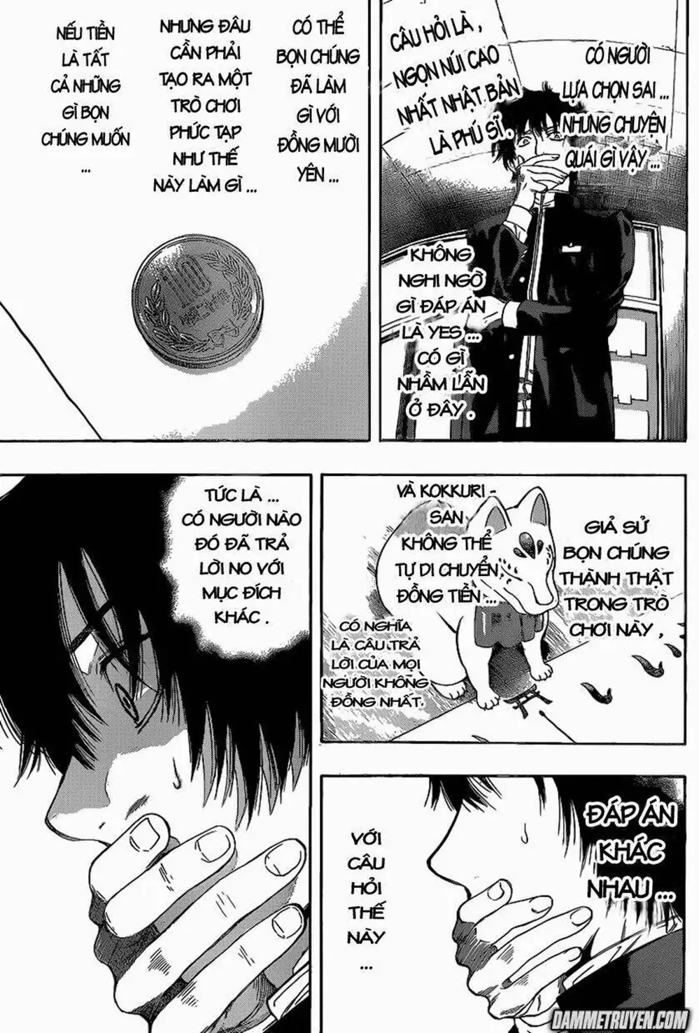 Truyện Tranh Trò Chơi Tình Bạn - Tomodachi Game trang 2