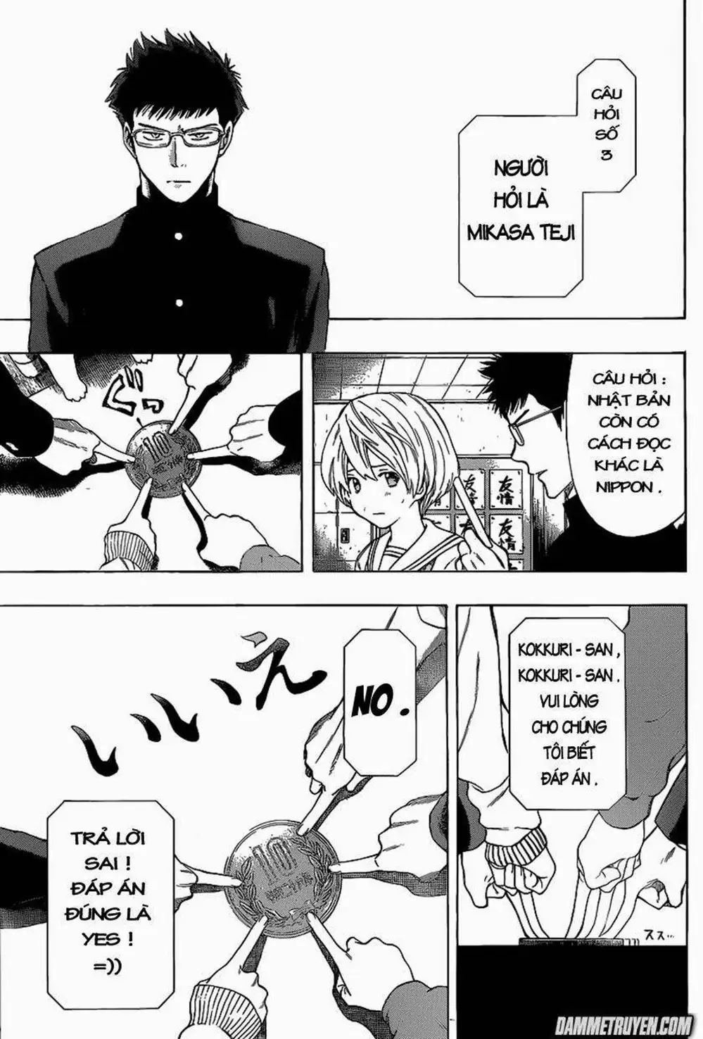 Truyện Tranh Trò Chơi Tình Bạn - Tomodachi Game trang 2