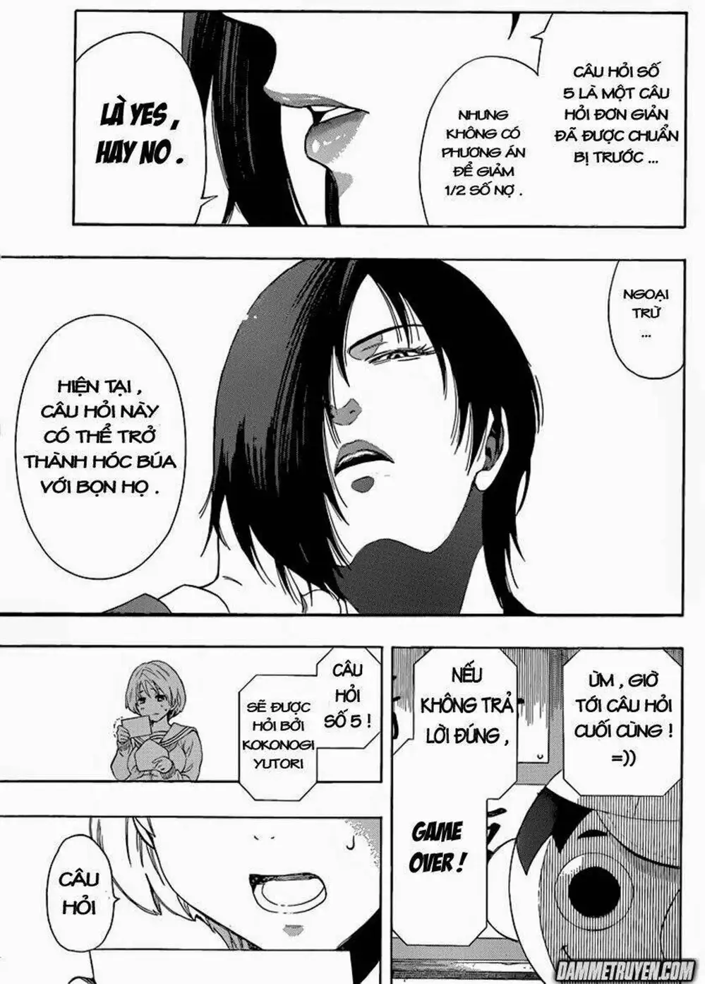 Truyện Tranh Trò Chơi Tình Bạn - Tomodachi Game trang 2