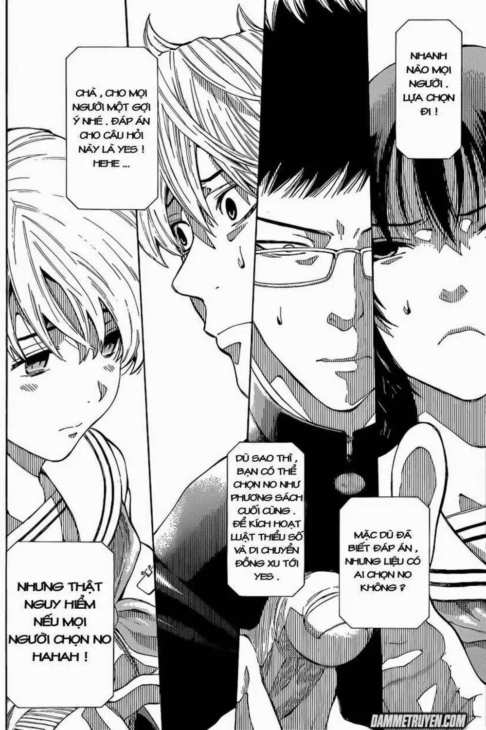 Truyện Tranh Trò Chơi Tình Bạn - Tomodachi Game trang 2