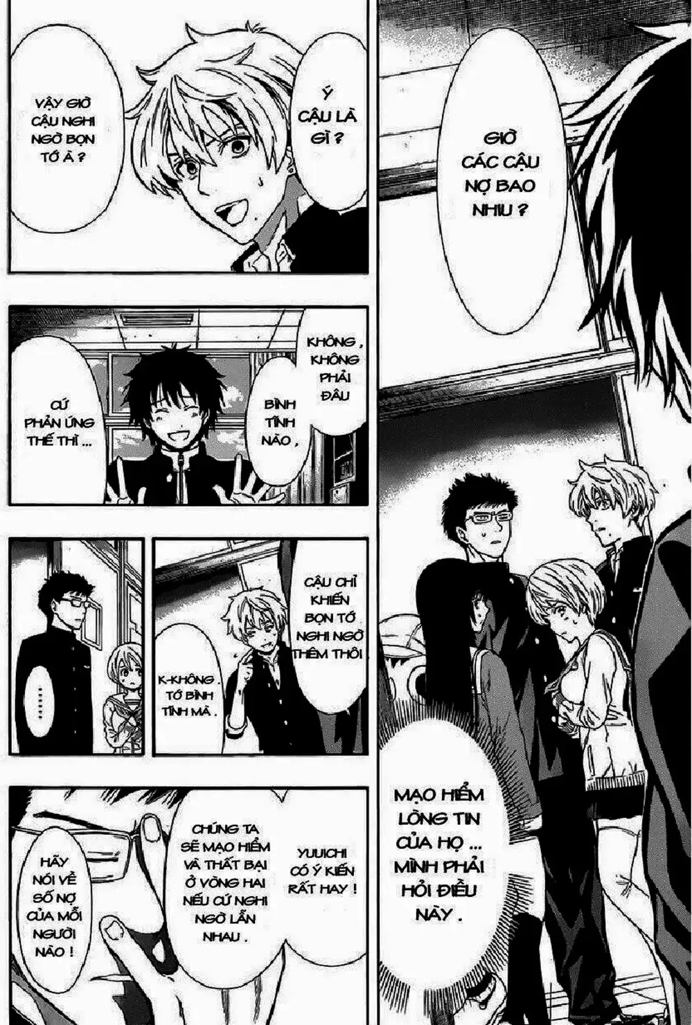 Truyện Tranh Trò Chơi Tình Bạn - Tomodachi Game trang 2