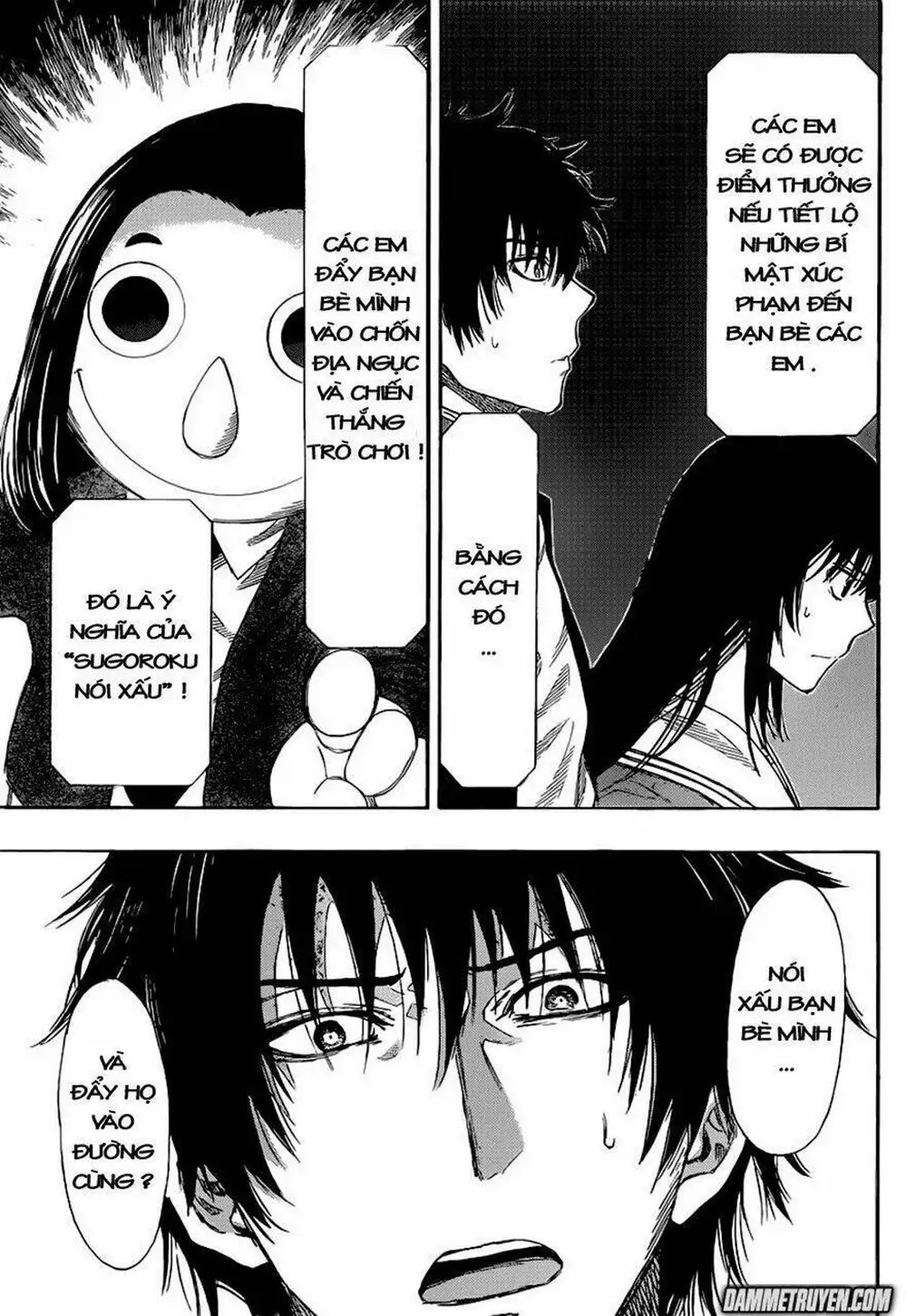 Truyện Tranh Trò Chơi Tình Bạn - Tomodachi Game trang 2