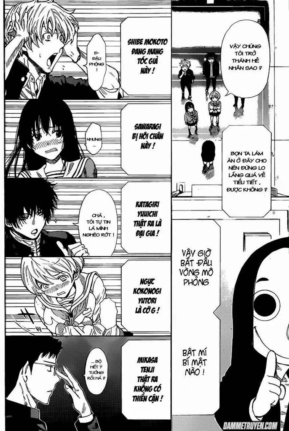 Truyện Tranh Trò Chơi Tình Bạn - Tomodachi Game trang 2