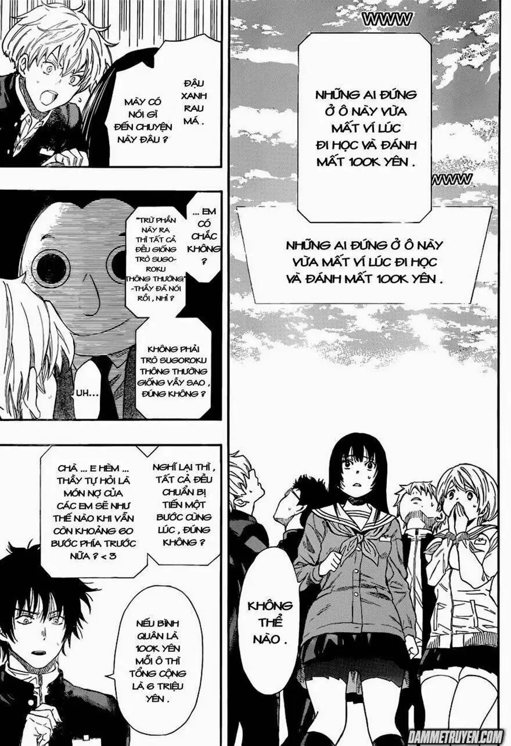 Truyện Tranh Trò Chơi Tình Bạn - Tomodachi Game trang 2