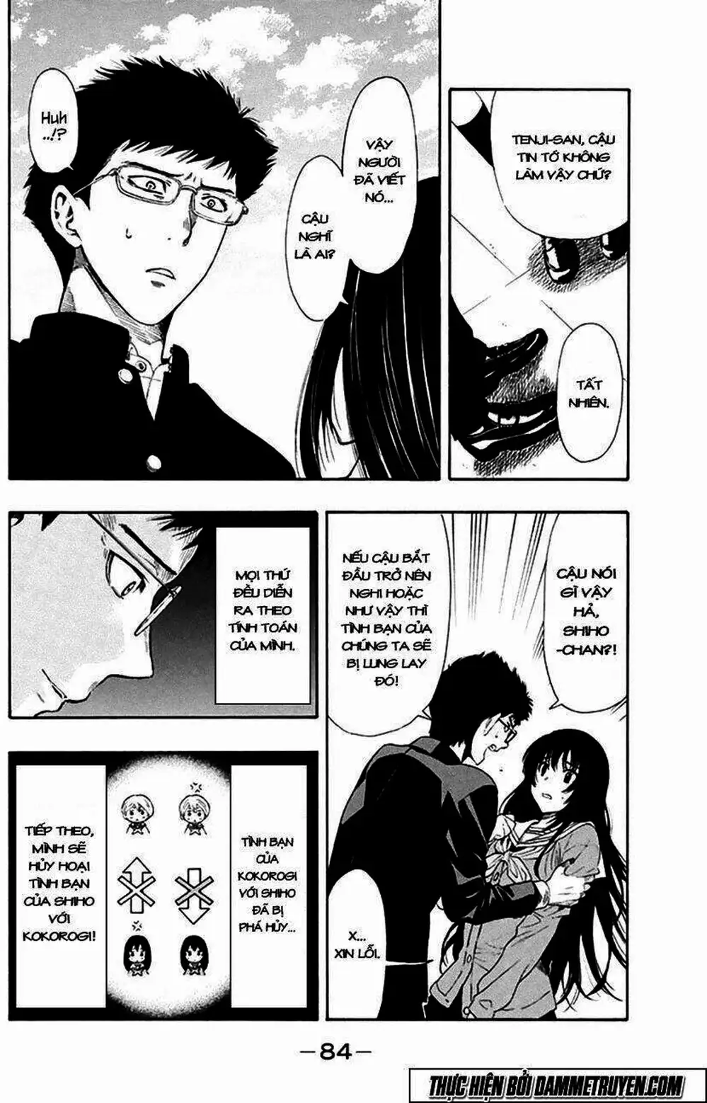 Truyện Tranh Trò Chơi Tình Bạn - Tomodachi Game trang 2