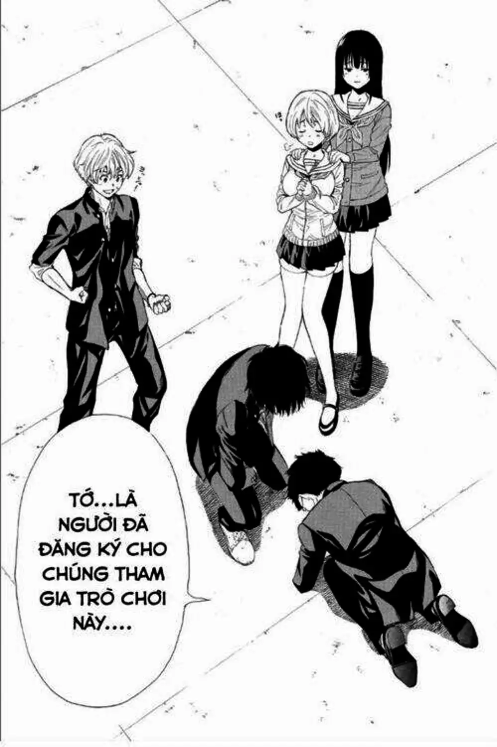 Truyện Tranh Trò Chơi Tình Bạn - Tomodachi Game trang 2