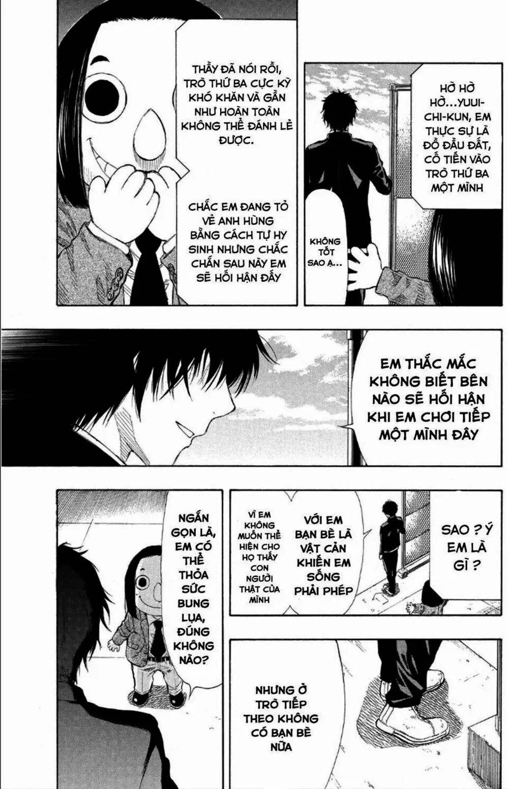 Truyện Tranh Trò Chơi Tình Bạn - Tomodachi Game trang 2