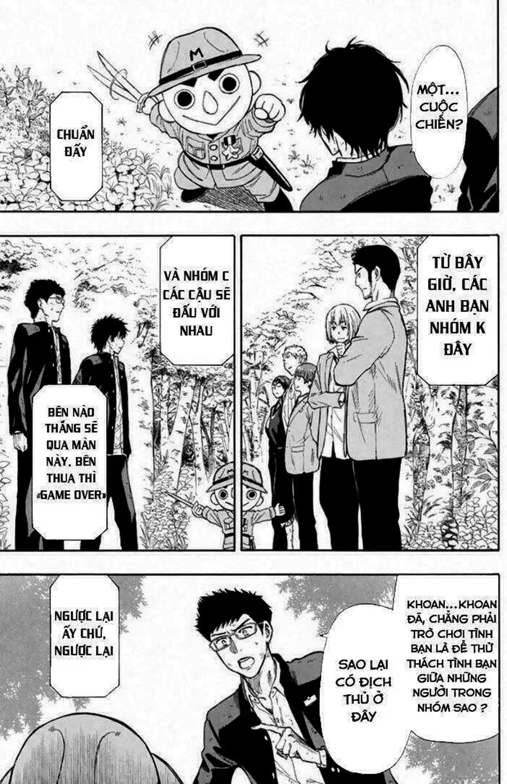 Truyện Tranh Trò Chơi Tình Bạn - Tomodachi Game trang 2