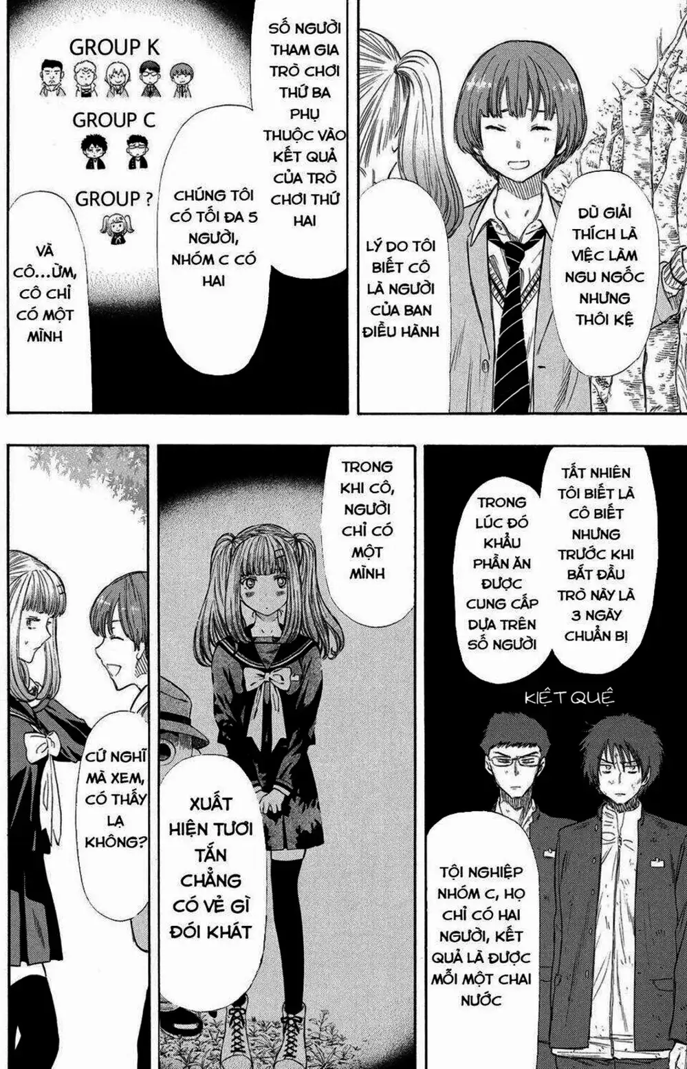 Truyện Tranh Trò Chơi Tình Bạn - Tomodachi Game trang 2