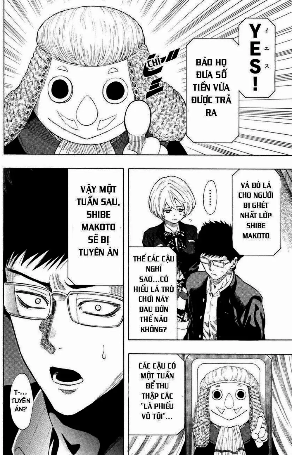 Truyện Tranh Trò Chơi Tình Bạn - Tomodachi Game trang 2