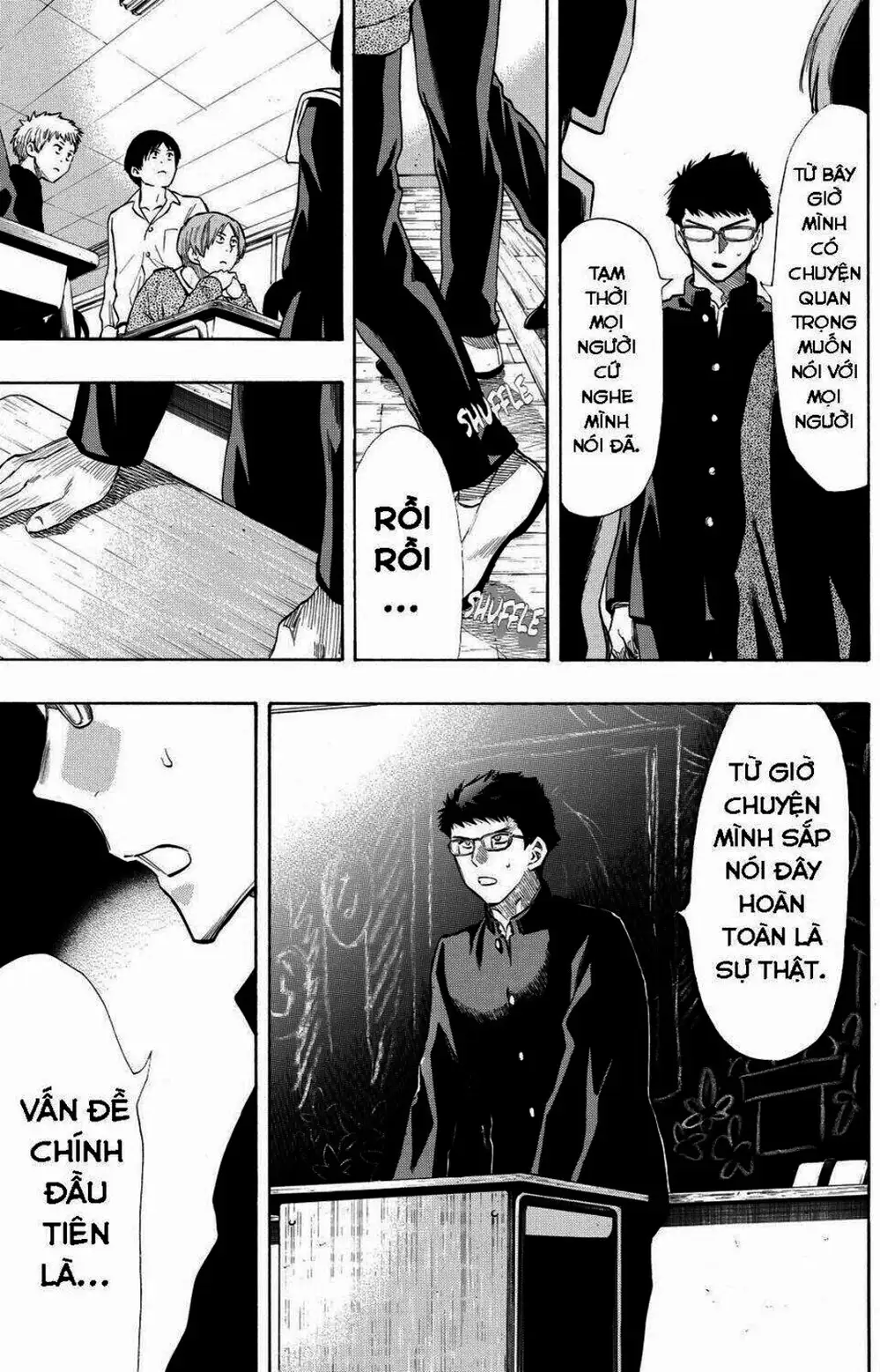 Truyện Tranh Trò Chơi Tình Bạn - Tomodachi Game trang 2